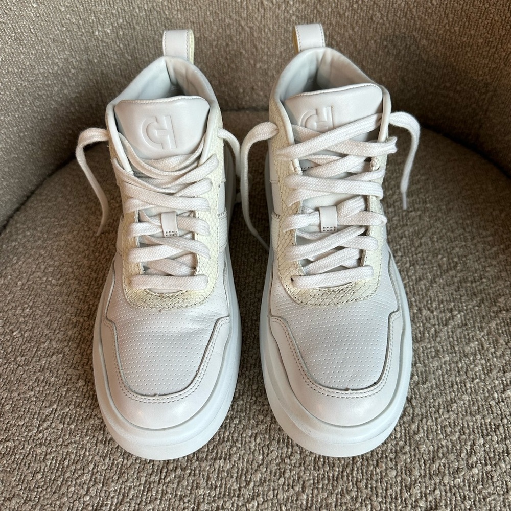 Cole Haan GrandPro Rally Midcut Sneaker - White - Low-top Sneakers - Picture 8 of 11